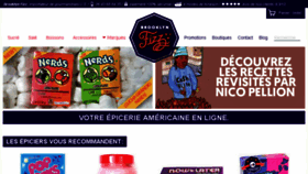 What Epicerieamericaine.fr website looked like in 2017 (6 years ago)