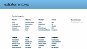 What Extratorrent.xyz website looked like in 2017 (6 years ago)