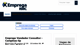 What Empregarmc.com.br website looked like in 2017 (6 years ago)