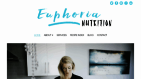 What Euphorianutrition.ca website looked like in 2017 (6 years ago)
