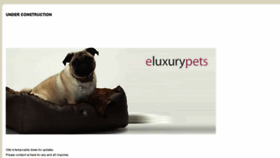 What Eluxurypets.com website looked like in 2017 (6 years ago)
