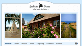 What Eselkate-ostsee.de website looked like in 2017 (6 years ago)