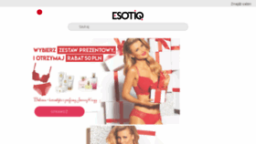 What Esotiq.com website looked like in 2017 (6 years ago)