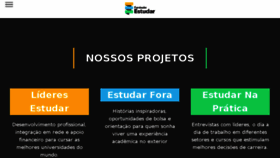What Estudar.org.br website looked like in 2017 (6 years ago)