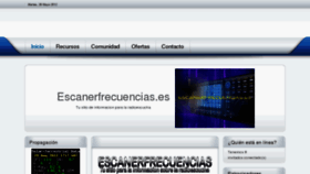 What Escanerfrecuencias.es website looked like in 2017 (6 years ago)
