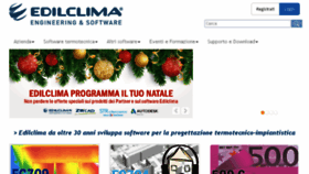 What Edilclima.it website looked like in 2017 (6 years ago)