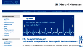 What Etl-advision.de website looked like in 2017 (6 years ago)
