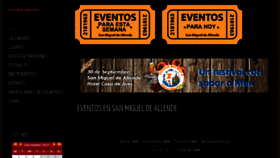 What Eventossma.mx website looked like in 2017 (6 years ago)