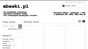 What Ebookland.pl website looked like in 2017 (6 years ago)