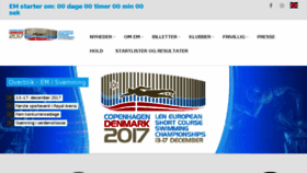 What Euroswim2017.time2web.eu website looked like in 2017 (6 years ago)