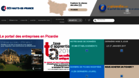 What E-picardie.net website looked like in 2017 (6 years ago)