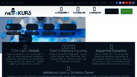 What E-kurs.net website looked like in 2017 (6 years ago)