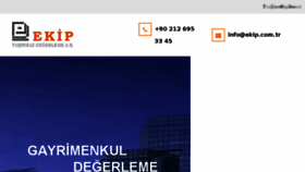 What Ekip.com.tr website looked like in 2017 (6 years ago)