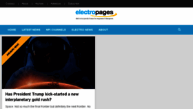 What Electropages.com website looked like in 2018 (6 years ago)