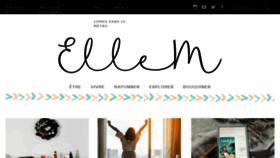What Ellem.ca website looked like in 2018 (6 years ago)