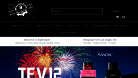 What Eightvape.com website looked like in 2018 (6 years ago)