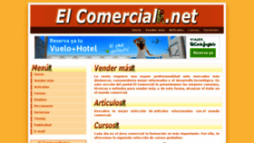 What Elcomercial.net website looked like in 2018 (6 years ago)