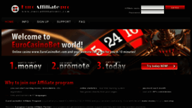 What Euroaffiliatepro.com website looked like in 2018 (6 years ago)