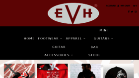 What Eddievanhalenstore.com website looked like in 2018 (6 years ago)