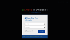 What Embedtechnologies.in website looked like in 2018 (6 years ago)
