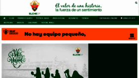 What Elchecf.es website looked like in 2018 (6 years ago)