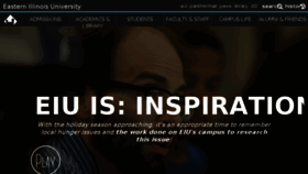 What Eiu.edu website looked like in 2018 (6 years ago)