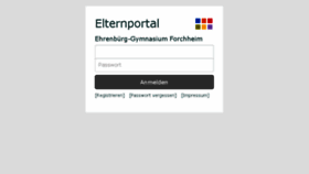 What Ehrforgy.eltern-portal.org website looked like in 2018 (6 years ago)