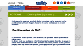What Ehtio.es website looked like in 2018 (6 years ago)