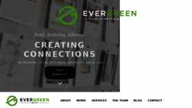 What Evergreenmediarc.com website looked like in 2018 (6 years ago)