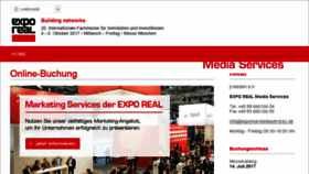 What Exporeal-mediaservices.de website looked like in 2018 (6 years ago)