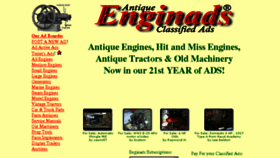 What Enginads.com website looked like in 2018 (6 years ago)