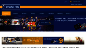What Emiratesnbd.com.eg website looked like in 2018 (7 years ago)
