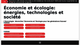 What Econologie.com website looked like in 2018 (6 years ago)