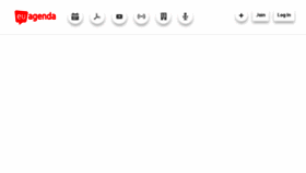 What Euagenda.eu website looked like in 2018 (7 years ago)