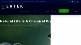 What Ertekkimya.com website looked like in 2018 (6 years ago)