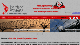 What Evershinedynacorp.com website looked like in 2018 (6 years ago)
