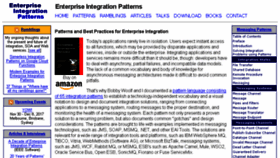 What Enterpriseintegrationpatterns.com website looked like in 2018 (6 years ago)