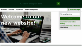 What Enterprisebanking.com website looked like in 2018 (6 years ago)
