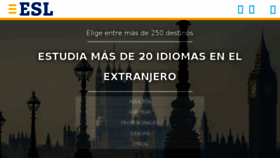 What Esl-idiomas.com website looked like in 2018 (6 years ago)