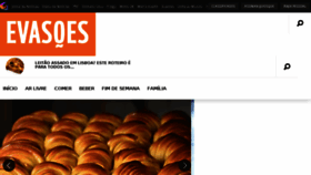 What Evasoes.pt website looked like in 2018 (6 years ago)