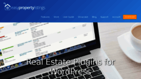 What Easypropertylistings.com.au website looked like in 2018 (6 years ago)