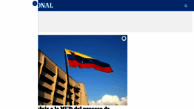 What El-nacional.com website looked like in 2018 (6 years ago)