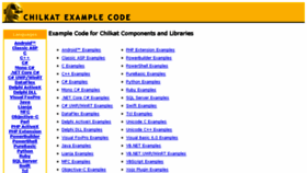 What Example-code.com website looked like in 2018 (6 years ago)