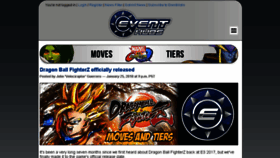 What Eventhubs.com website looked like in 2018 (6 years ago)
