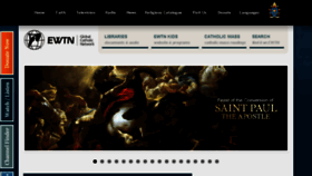 What Ewtn.com website looked like in 2018 (6 years ago)
