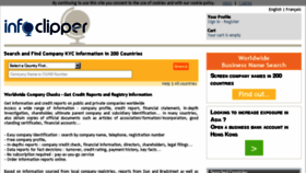 What En.info-clipper.com website looked like in 2018 (6 years ago)