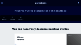 What Edestinos.cr website looked like in 2018 (6 years ago)