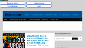 What Estelado.net website looked like in 2018 (6 years ago)