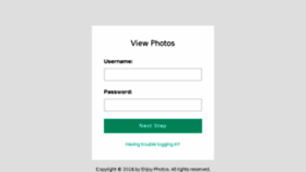 What Enjoyphotos.com website looked like in 2018 (6 years ago)