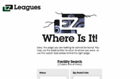 What Ezleagues.ezfacility.com website looked like in 2018 (8 years ago)